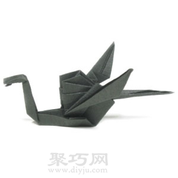 How to fold dragon boat origami