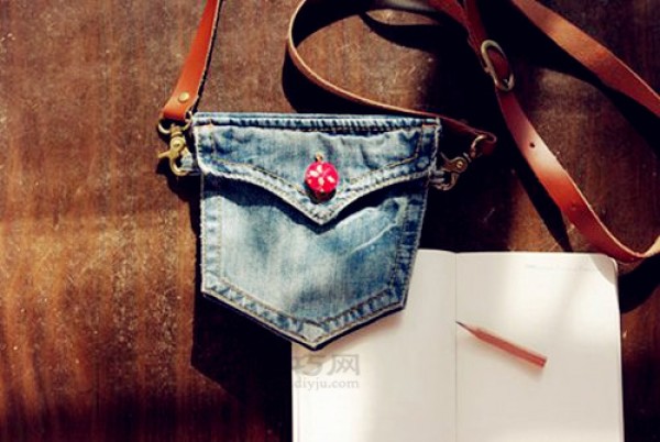 Turn waste jeans into treasure mini coin purse Jeans diy small bag tutorial