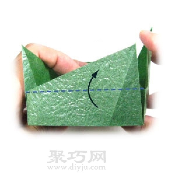 Square paper box with lid origami steps