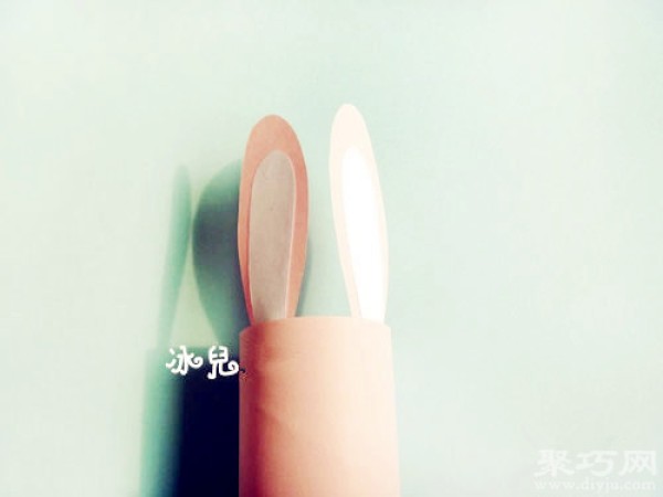 Toilet paper tube creative handmade cute rabbit Step by step handmade paper tube rabbit