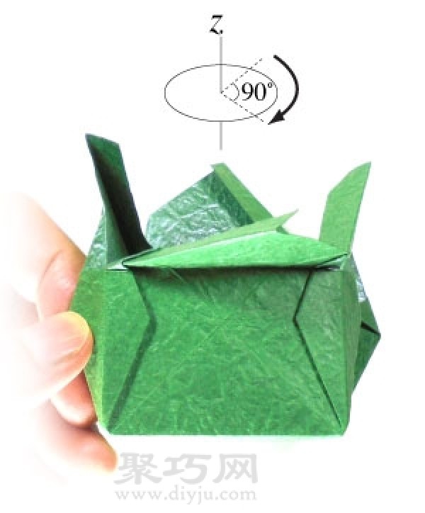 Teach you how to fold a square origami box with a lid out of paper