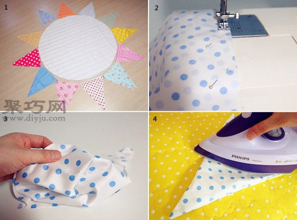 How to Make Your Own Fabric Cushion Handmade DIY Cushion Illustrated Tutorial