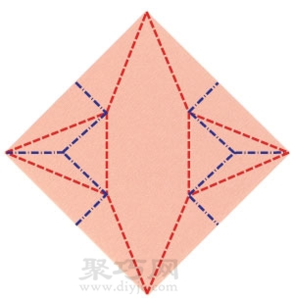 Origami face folding steps