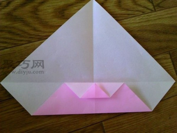 How to fold a windmill love letter envelope DIY illustration of folding a love letter envelope