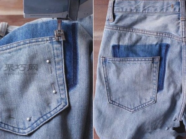 A small makeover of jeans pockets, transforming into jeans with full personality!