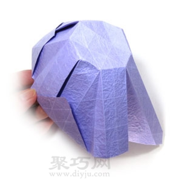 The process of making handmade origami cups. Teach you how to fold three-dimensional paper cups.