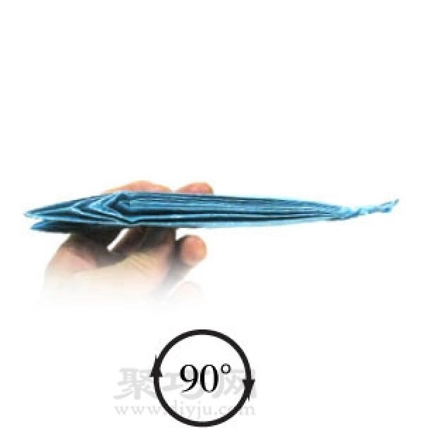 Easy to learn needlefish origami tutorial