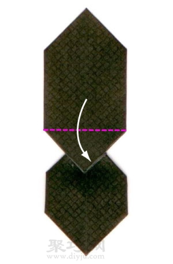 How to fold an origami bow tie? Illustration of the steps for folding a handmade origami bow tie