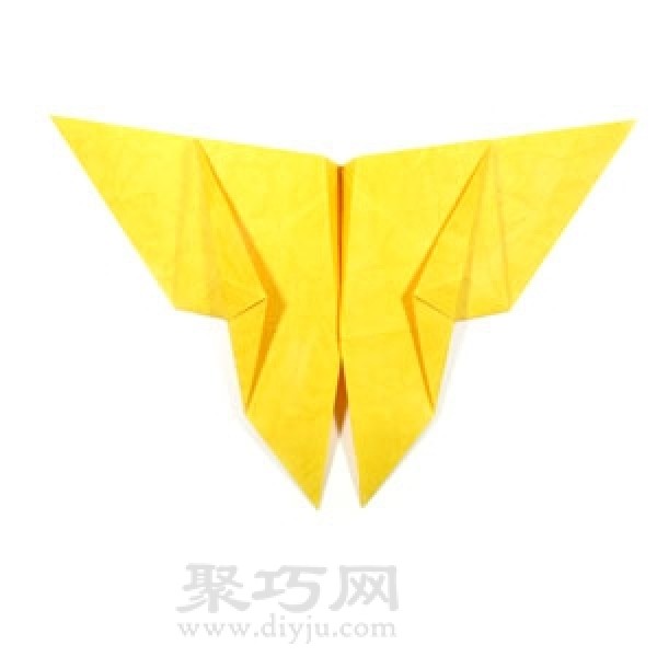 Origami Butterfly Simple Folding Illustrated Tutorial