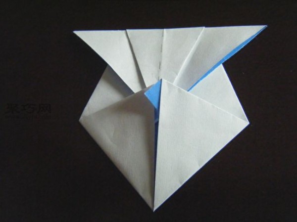 Giant panda hand-folded paper art creative three-dimensional giant panda origami tutorial