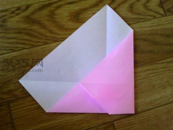 How to fold a windmill love letter envelope DIY illustration of folding a love letter envelope