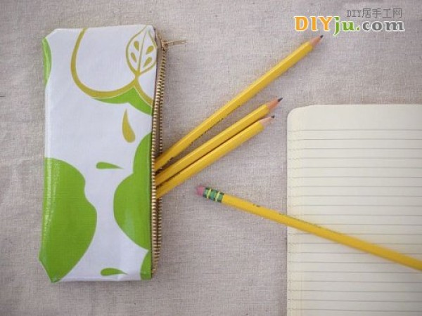 Fabric DIY Pencil Bag Making Method Homemade Pencil Bag Tutorial