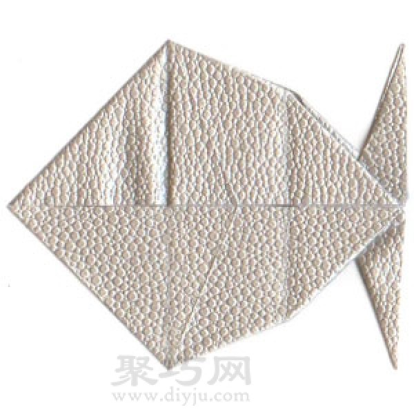 How to fold the big mouth fish origami step by step diagram