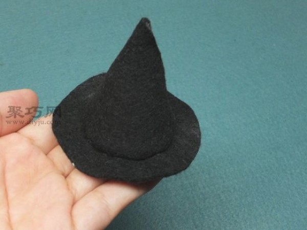 Witch Hat Hairpin Handmade Tutorial Teach you how to DIY Witch Hat Hairpin