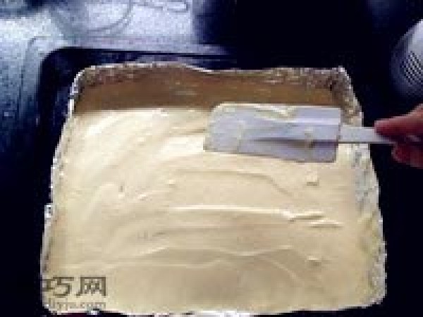 How to make meat floss chiffon cake rolls without cracking. Steps to make meat floss cake rolls.