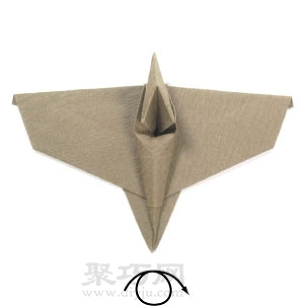 Origami Pterosaur Illustrated Tutorial