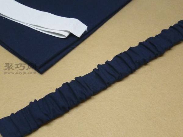 Fabric craftsmanship teaches you how to make practical and exquisite elastic band accessories with cloth