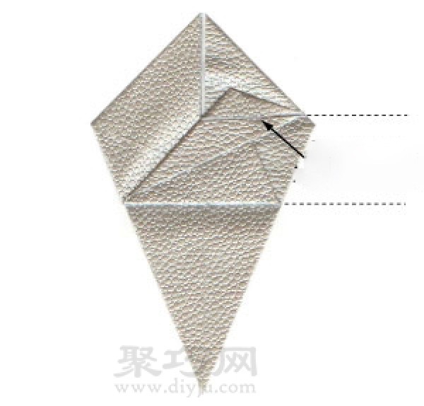 How to fold the big mouth fish origami step by step diagram