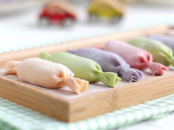 How to wrap colorful candy dumplings. Teach you how to make auspicious and Ruyi candy dumplings.