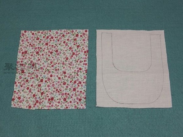 Baby bib making tutorial teaches you how to make simple handicrafts for your baby