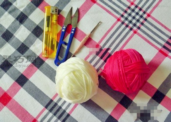 Illustrated tutorial for crocheting flowers with wool. Teach you how to knit flowers with wool.