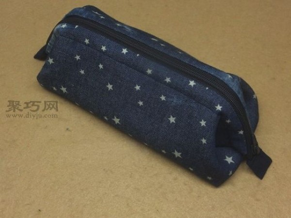 Simple and beautiful handmade pencil case tutorial How to hand-make a satisfactory fabric pencil case