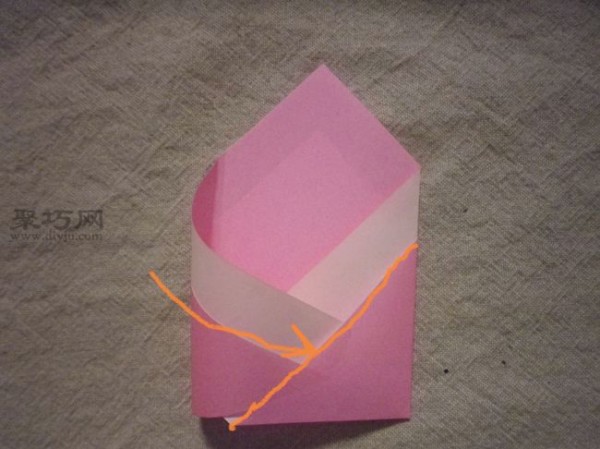 Childrens creative handmade origami illustrations for making cute origami dolls