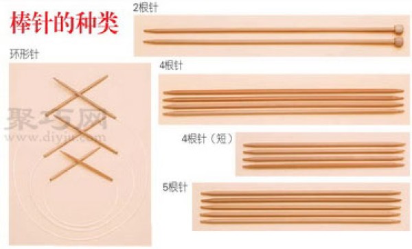 Commonly used stick needle needle size comparison table teaches you how to choose the stick needle model according to the wool