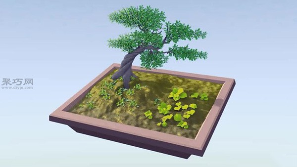 How to make a miniature bonsai Homemade miniature bonsai method