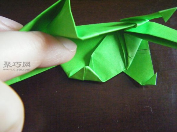 How to Origami Triceratops Three-dimensional Dinosaur Origami Illustrated Tutorial