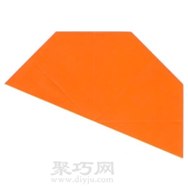 Basic origami folding method: folding square paper into regular octagon