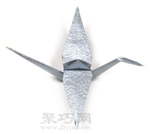 Advanced paper crane folding method Learn to fold paper crane step by step