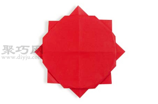 Origami Sun Tutorial Illustrated Learn How to Origami Sun