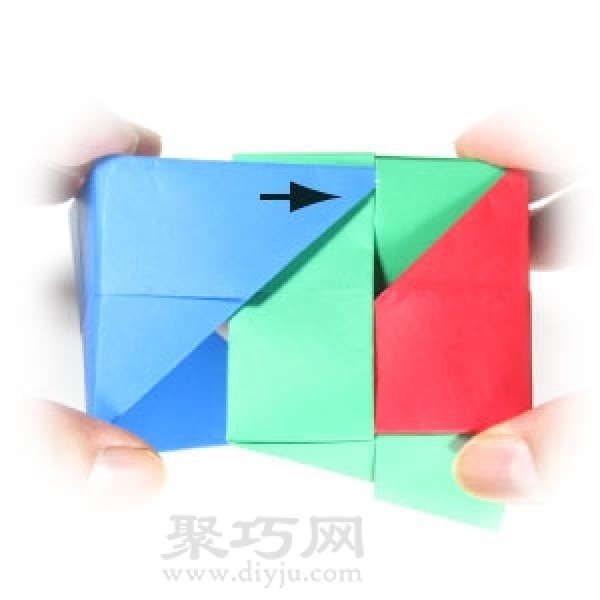 How to fold a three-dimensional paper Rubiks Cube? Illustrated tutorial on Rubiks Cube origami method