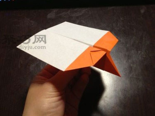 Simple flat-headed airplane origami tutorial How to fold a flat-headed airplane with paper