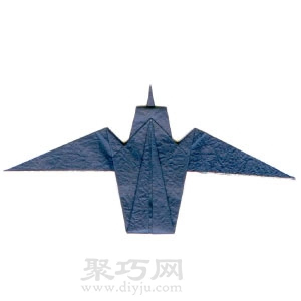 How to make origami swallows by hand