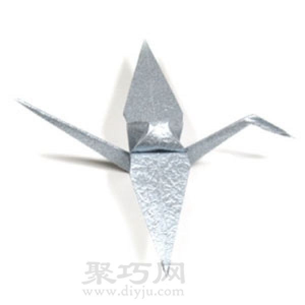 Advanced paper crane folding method Learn to fold paper crane step by step