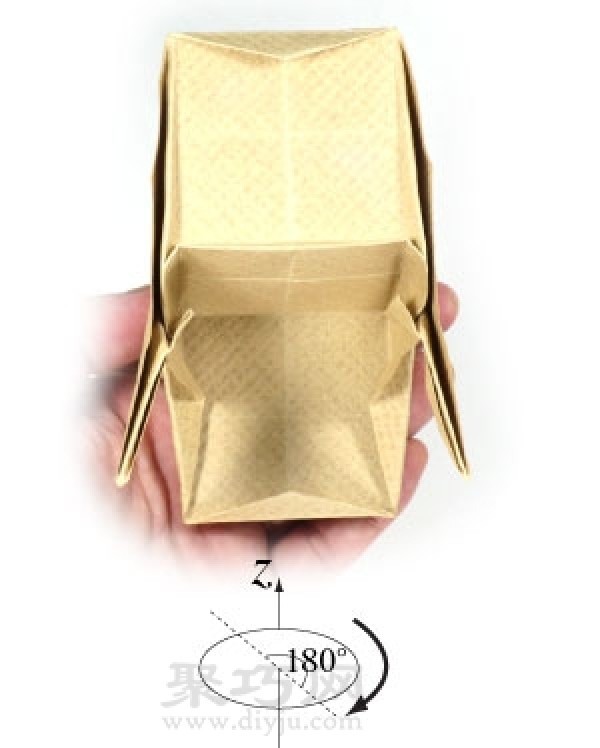 Advanced Origami Chair Illustrated Tutorial