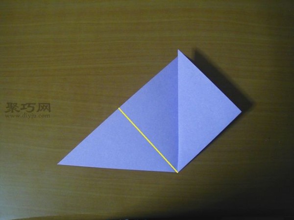 Illustration of the steps for making origami fish in kindergarten. It can be used as an origami lesson plan for children.