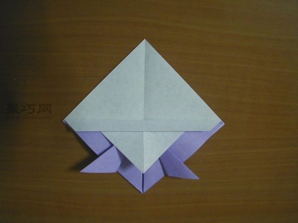 Illustration of the steps for making origami fish in kindergarten. It can be used as an origami lesson plan for children.