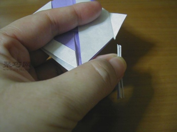 Illustration of the steps for making origami fish in kindergarten. It can be used as an origami lesson plan for children.