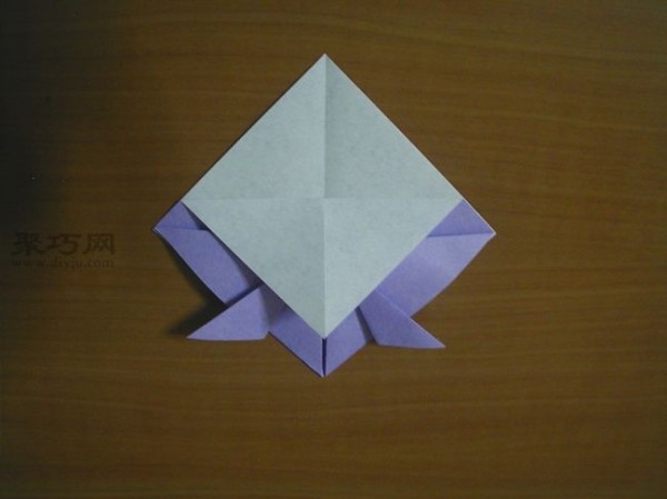 Illustration of the steps for making origami fish in kindergarten. It can be used as an origami lesson plan for children.