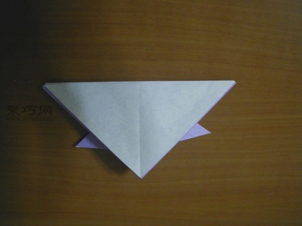 Illustration of the steps for making origami fish in kindergarten. It can be used as an origami lesson plan for children.