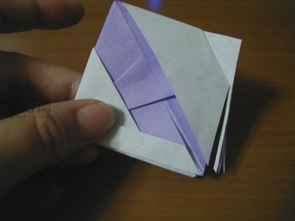 Illustration of the steps for making origami fish in kindergarten. It can be used as an origami lesson plan for children.