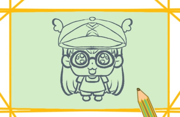 Cute Arale simple strokes