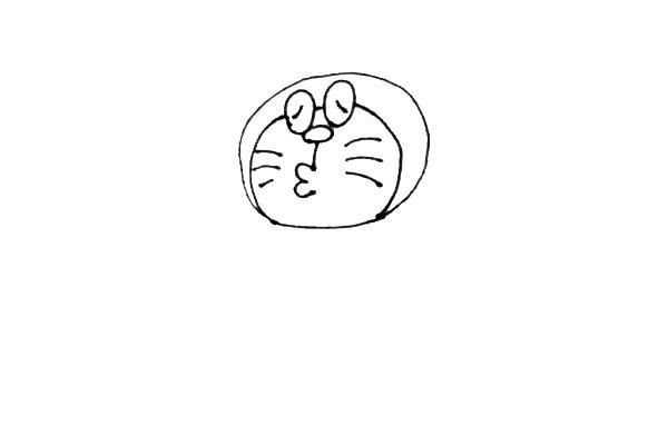 Learn to draw cute Doraemon