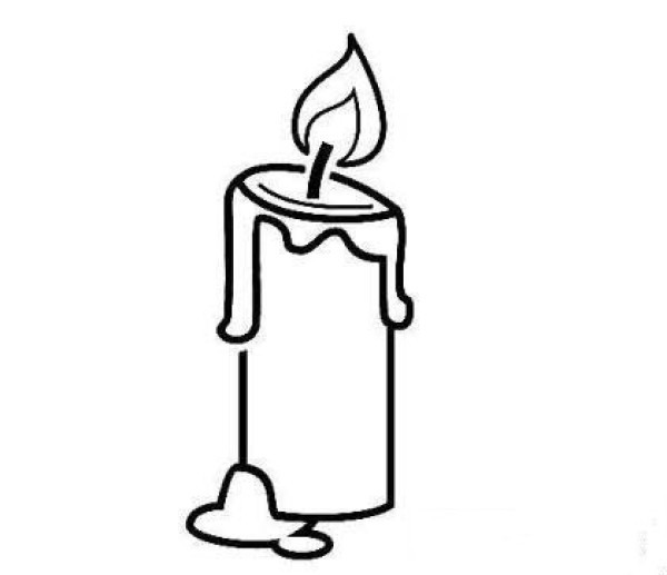 How to draw a candle