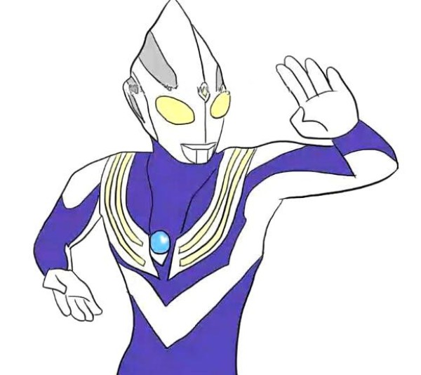 Ultraman Tigas agile form