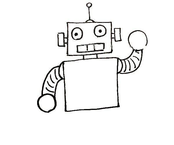 Learn to draw robots