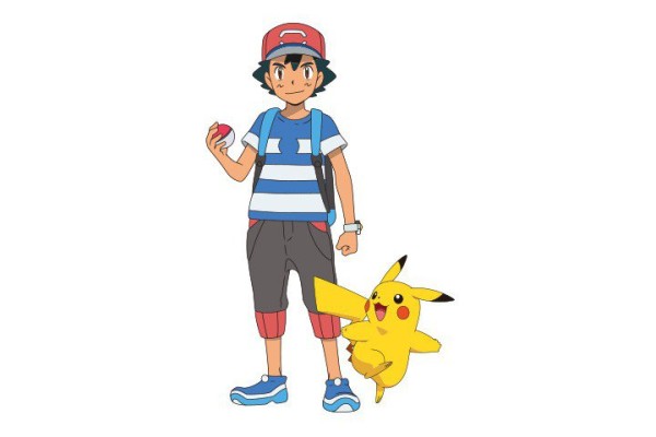 Ash and Pikachu